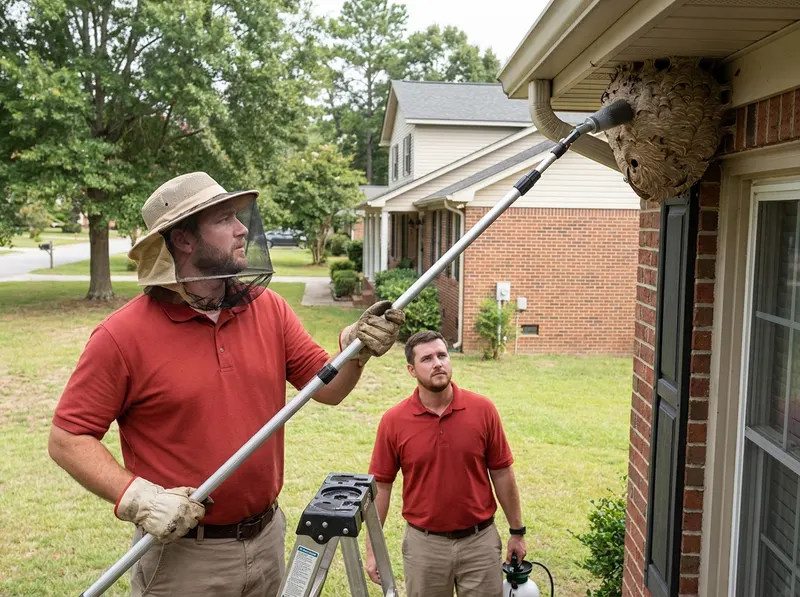 Stinging Insect & Aerial Wasp Nest Removal in Goldsboro, NC